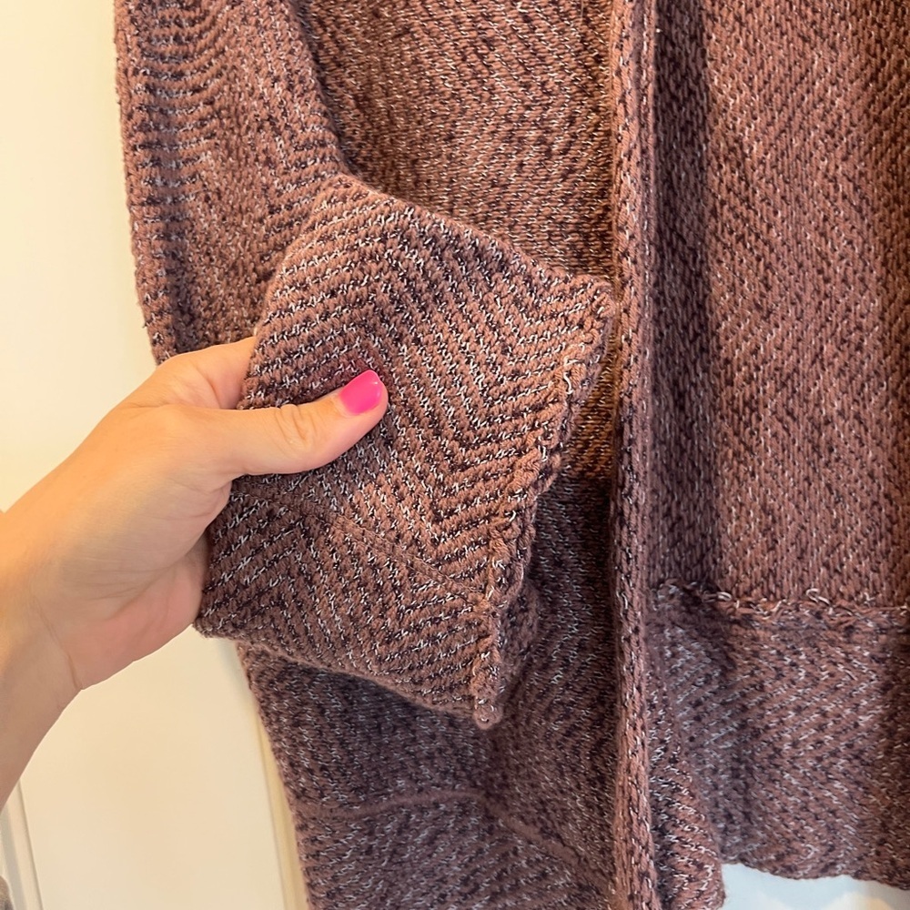Free People Brown Chunky Knit Cardigan - Picture 4 of 8